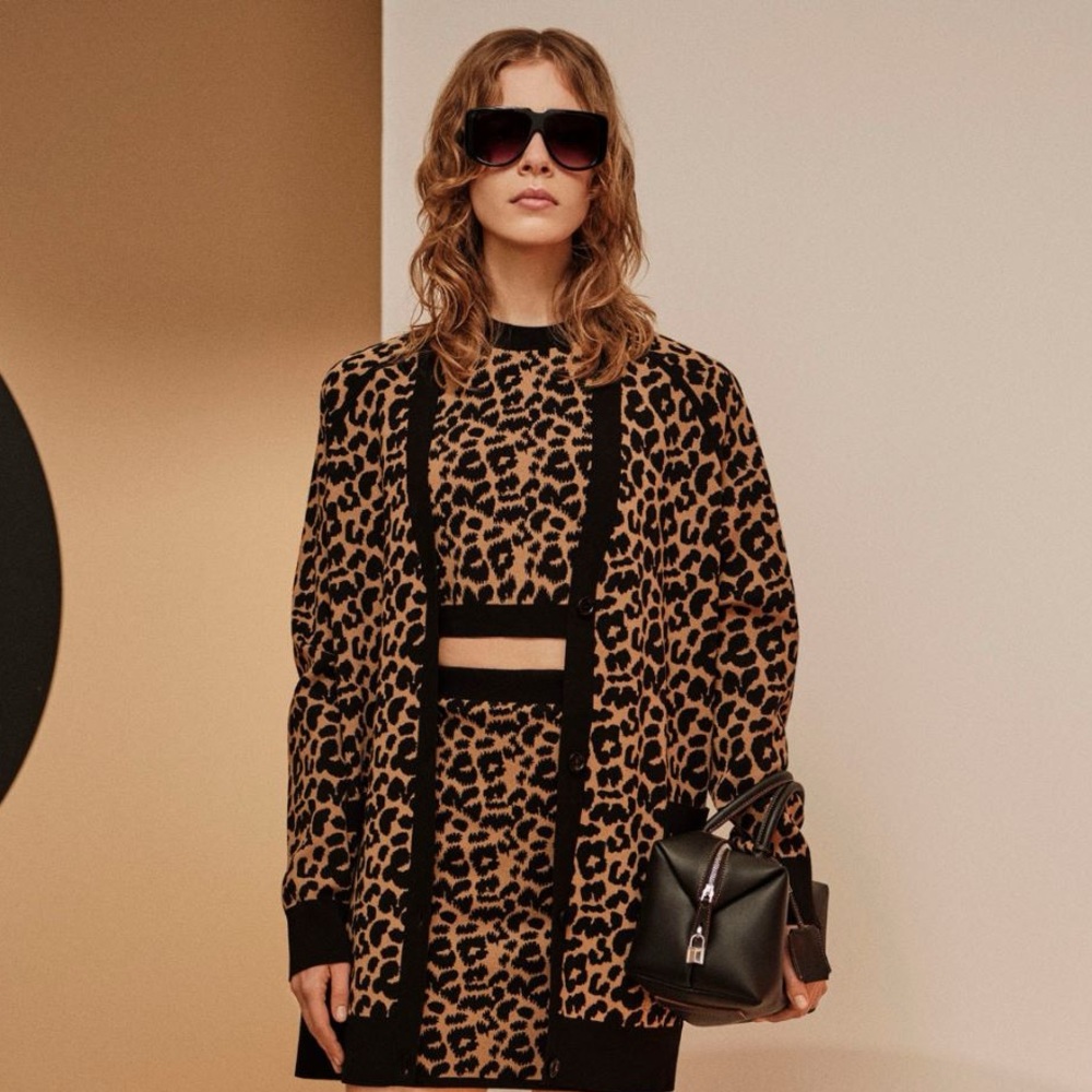 428. Three Piece Jacquard Skirt Set